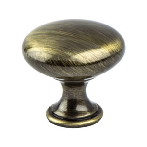 Berenson Euro Moderno Brushed Antique Brass Knob