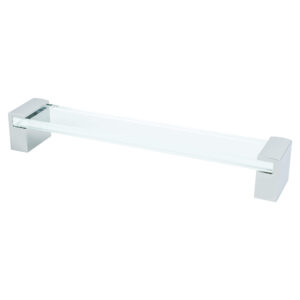 Berenson Static 192mm CC Clear Glass Pull