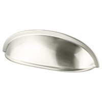 Berenson American Classics 3 inch CC Brushed Nickel Cup Pull