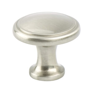 Berenson American Classics Brushed Nickel Ringed Knob