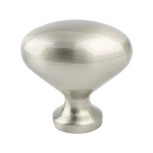 Berenson American Classics Brushed Nickel Oval Knob